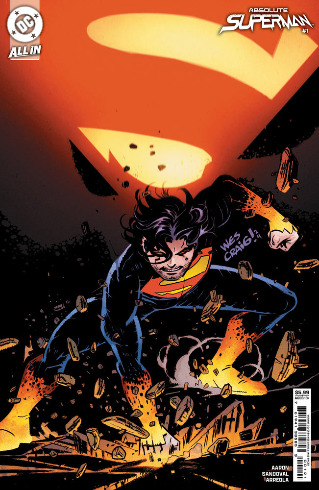 Absolute Superman #1 B Wes Craig Variant (11/06/2024) Dc (ONLINE ORDER ONLY)