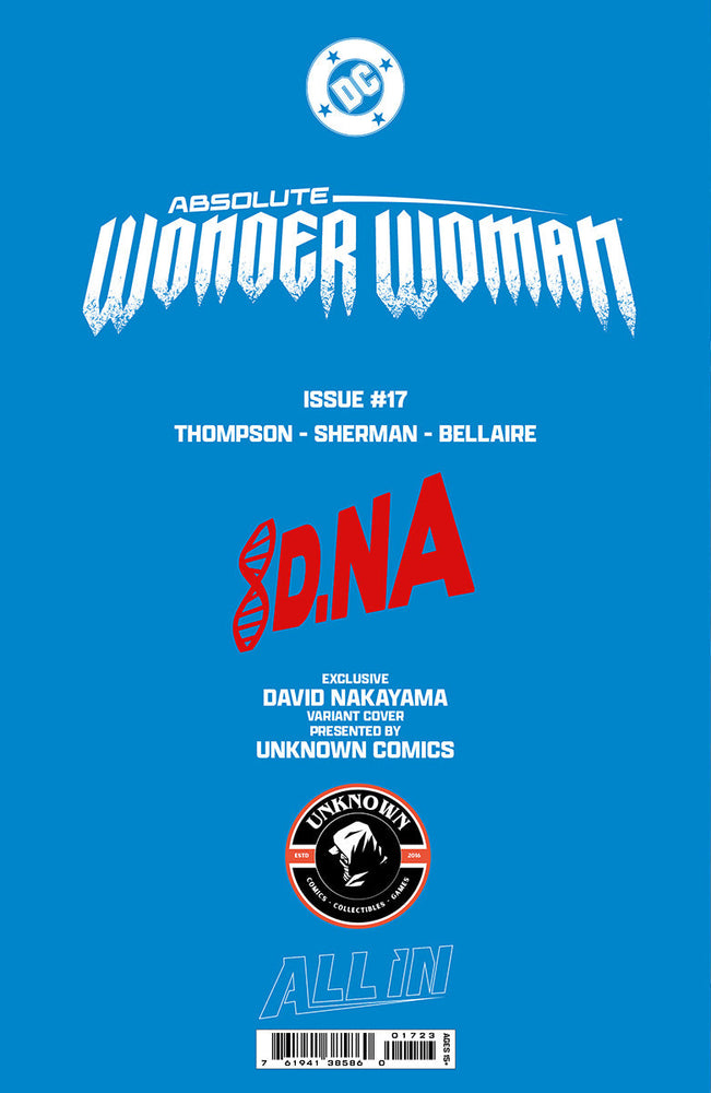 ABSOLUTE WONDER WOMAN #17 DAVID NAKAYAMA EXCLUSIVE VAR (02/25/2026) (ONLINE ORDER ONLY)