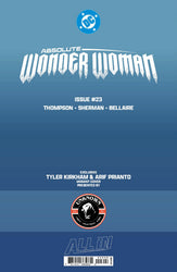 ABSOLUTE WONDER WOMAN #23 TYLER KIRKHAM BATTLE DAMAGED EXCLUSIVE VAR (08/26/2026)