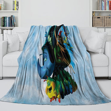 A Bug's Life Blanket Flannel Fleece Throw Room Decoration (Online Order Only)