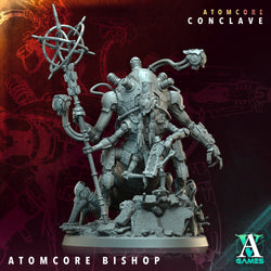 3D Printed Archvillain Games Bishop of the Atomcore Atomcore Conclave 28 32mm D&D (Online Only)