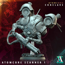 3D Printed Archvillain Games Atomcore Scanner Atomcore - Conclave 28 32mm D&D (Online Only)