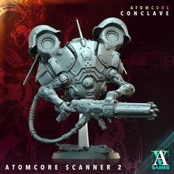 3D Printed Archvillain Games Atomcore Scanner Atomcore - Conclave 28 32mm D&D (Online Only)