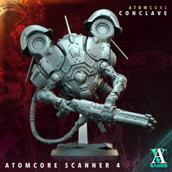 3D Printed Archvillain Games Atomcore Scanner Atomcore - Conclave 28 32mm D&D (Online Only)