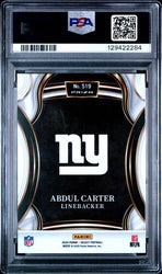 Graded 2024 Panini Select XRC Abdul Carter #519 Rookie RC Football Card PSA 10 Gem Mint (ONLINE ORDER ONLY)