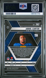 Graded 2025 Panini Mosaic Abdul Carter #282 Variation Rookie RC Football Card PSA 10 Gem Mint (ONLINE ORDER ONLY)