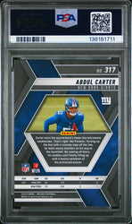 Graded 2025 Panini Mosaic Abdul Carter #317 Rookie RC Football Card PSA 10 Gem Mint (ONLINE ORDER ONLY)