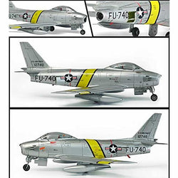 ACA12530 P-47 and F-86 Gabreski 1/72 Scale Plastic Model Aircraft Academy (ONLINE ORDER ONLY)