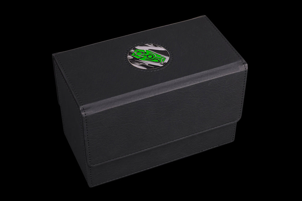Green Coffin | Wargaming & Datasheet Box | Baron's Coin™ Compatible (ONLINE ORDER ONLY)