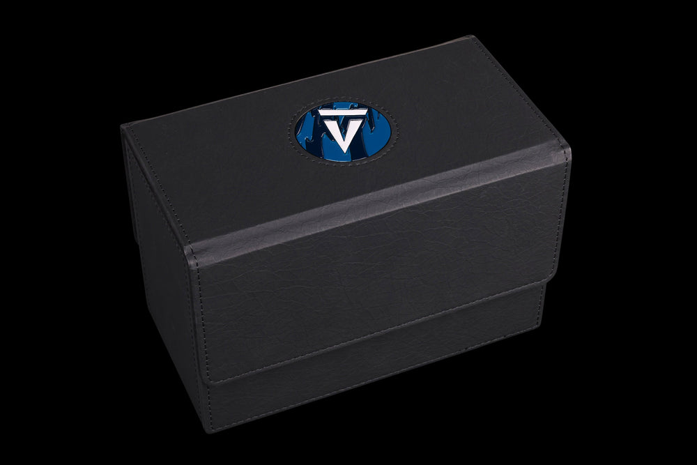 Vanguard Tactics | Dark Blue | Wargaming & Datasheet Box | Baron's Coin��� Compatible (ONLINE ORDER ONLY)