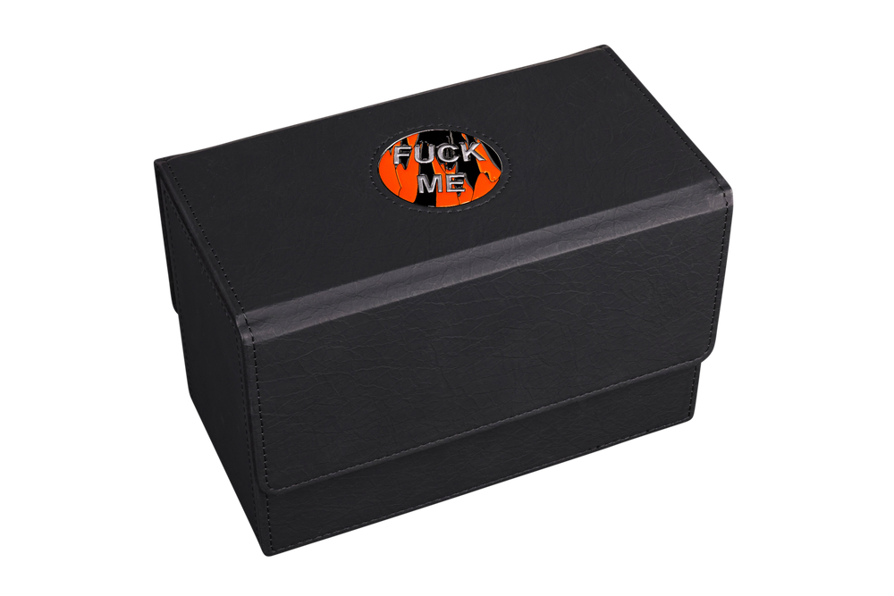 F**k Me | Silver | Wargaming & Datasheet Box | Baron's Coin��� Compatible (ONLINE ORDER ONLY)