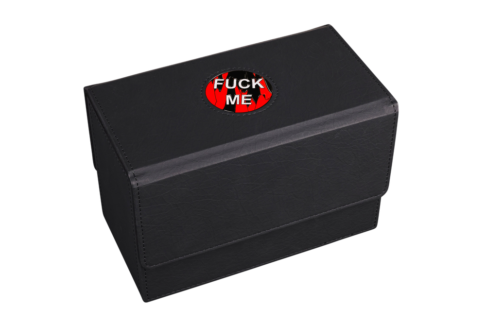 F**k Me | Red | Wargaming & Datasheet Box | Baron's Coin��� Compatible (ONLINE ORDER ONLY)