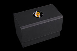 Orange Coffin | Wargaming & Datasheet Box | Baron's Coin��� Compatible (ONLINE ORDER ONLY)