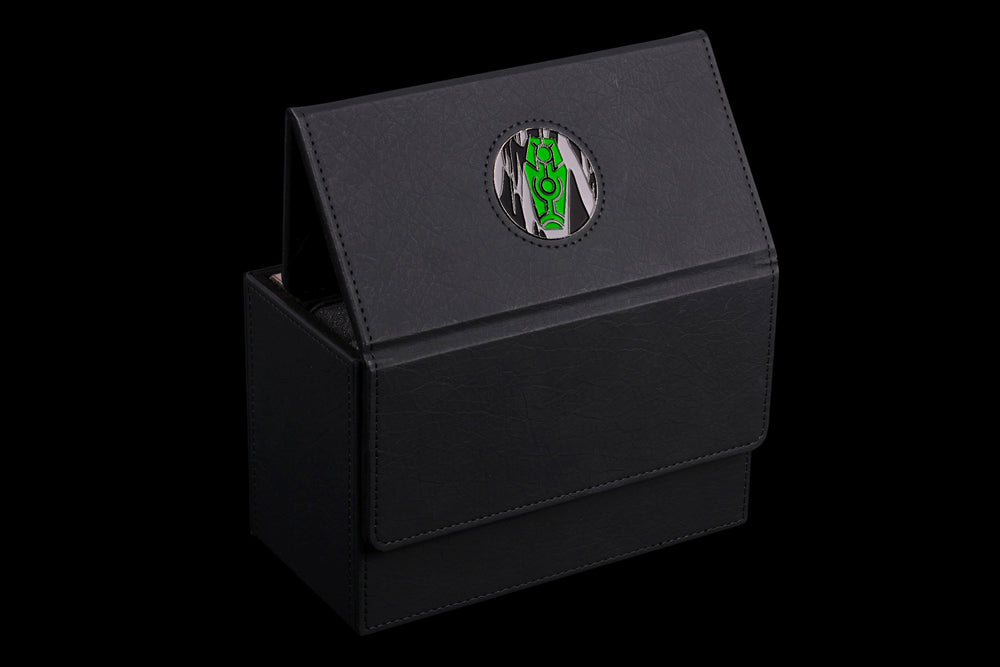 Green Coffin | Wargaming & Datasheet Box | Baron's Coin™ Compatible (ONLINE ORDER ONLY)