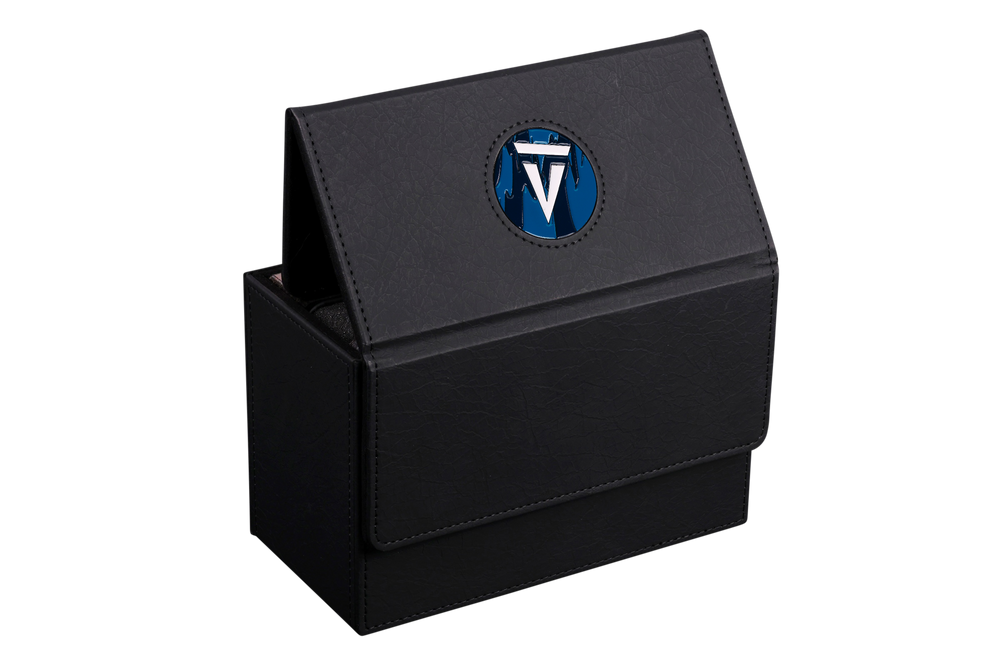 Vanguard Tactics | Dark Blue | Wargaming & Datasheet Box | Baron's Coin��� Compatible (ONLINE ORDER ONLY)