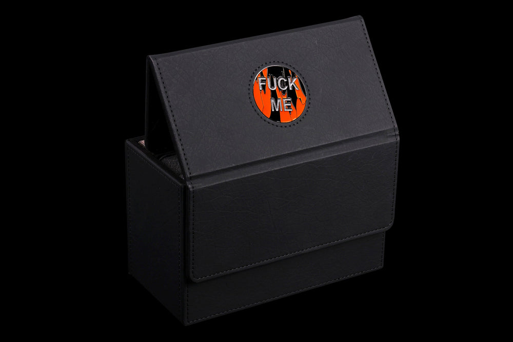 F**k Me | Silver | Wargaming & Datasheet Box | Baron's Coin��� Compatible (ONLINE ORDER ONLY)