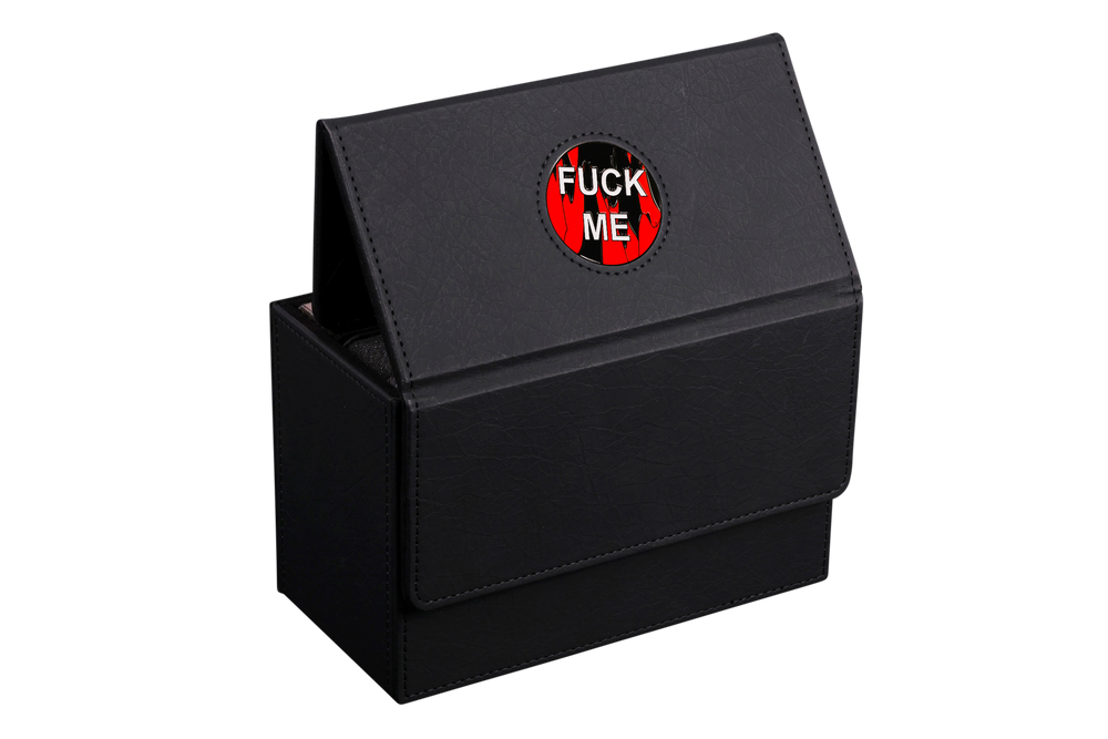 F**k Me | Red | Wargaming & Datasheet Box | Baron's Coin��� Compatible (ONLINE ORDER ONLY)