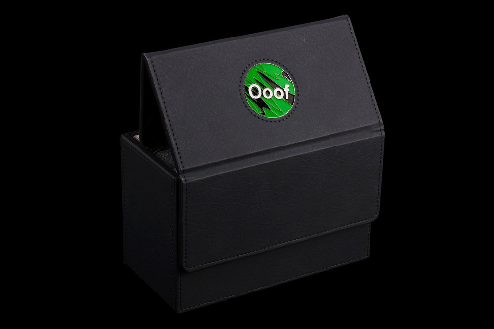 Ooof | Green | Wargaming & Datasheet Box | Baron's Coin��� Compatible (ONLINE ORDER ONLY)