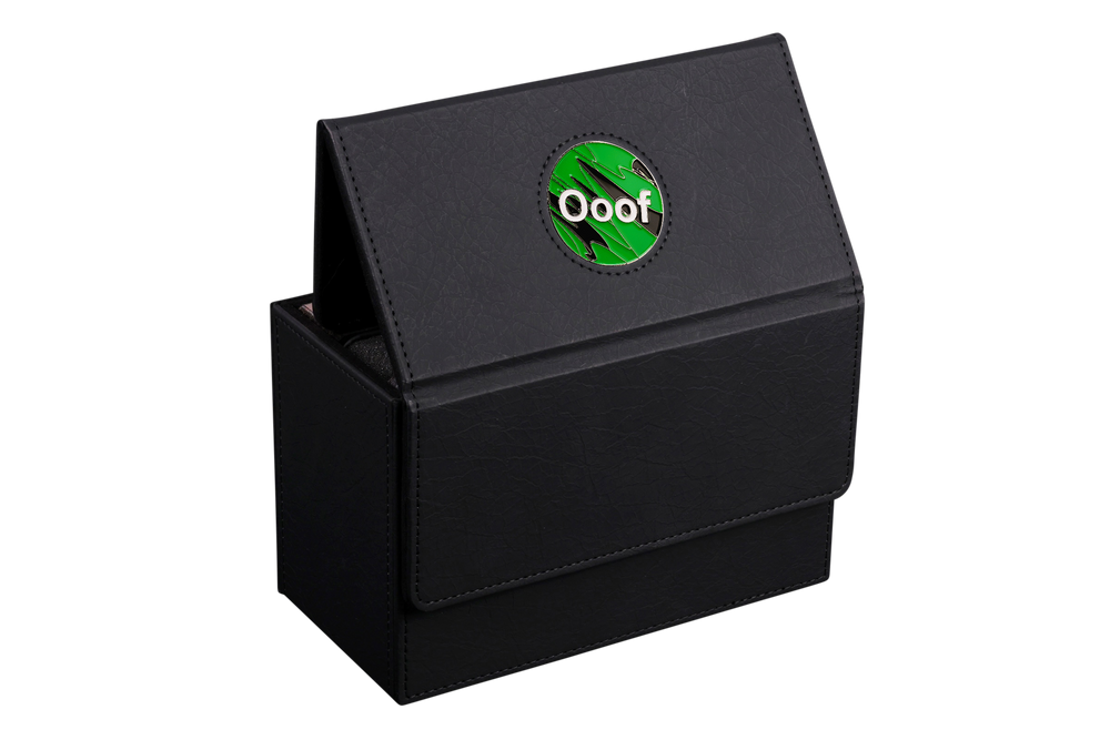 Ooof | Green | Wargaming & Datasheet Box | Baron's Coin��� Compatible (ONLINE ORDER ONLY)
