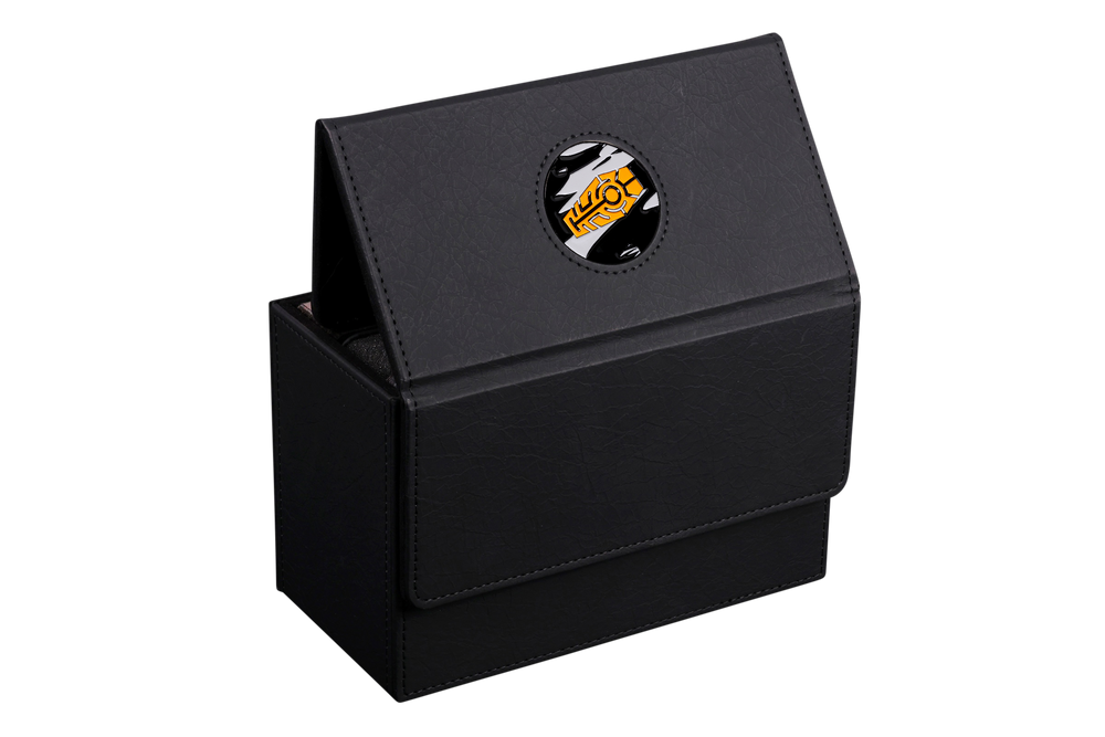 Orange Coffin | Wargaming & Datasheet Box | Baron's Coin��� Compatible (ONLINE ORDER ONLY)