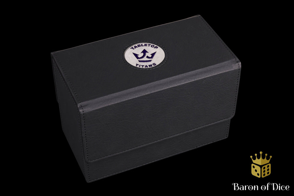 Tabletop Titans | White | Wargaming & Datasheet Box | Baron's Coin��� Compatible (ONLINE ORDER ONLY)