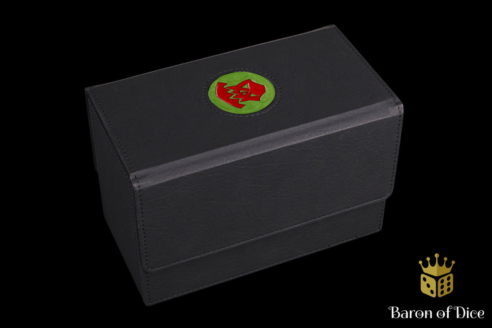 Orc | Red | Wargaming & Datasheet Box | Baron's Coin��� Compatible (ONLINE ORDER ONLY)