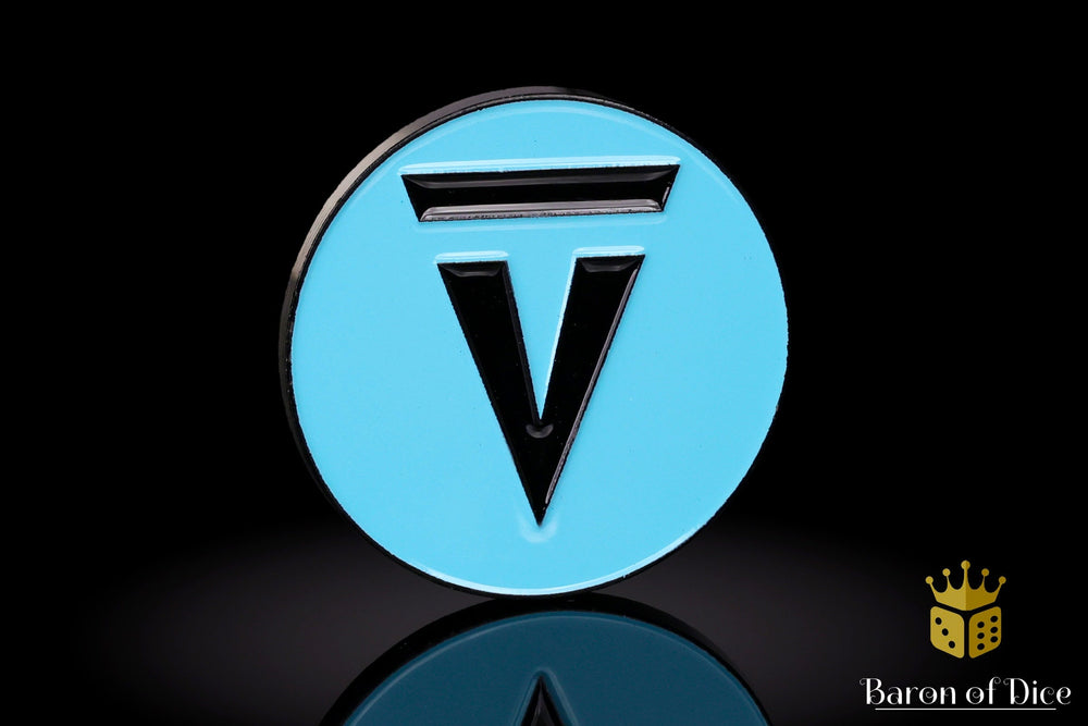 40mm Baron's Coin��� | Vanguard | Light Blue (ONLINE ORDER ONLY)