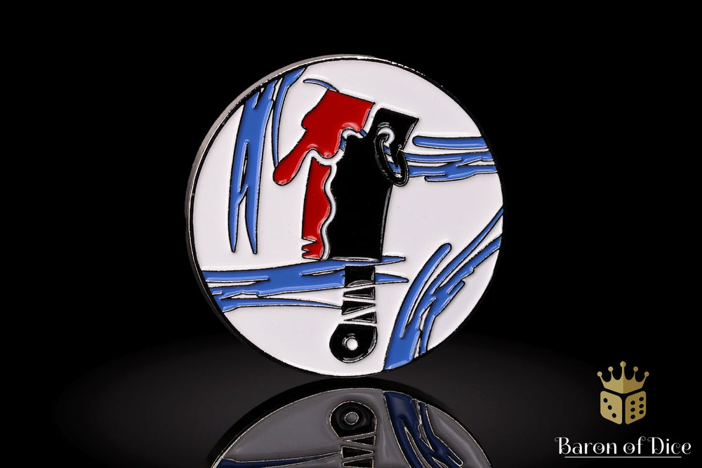 Metal Combat Gauge | Baron Coin��� Compatible | Ice Cleaver (ONLINE ORDER ONLY)