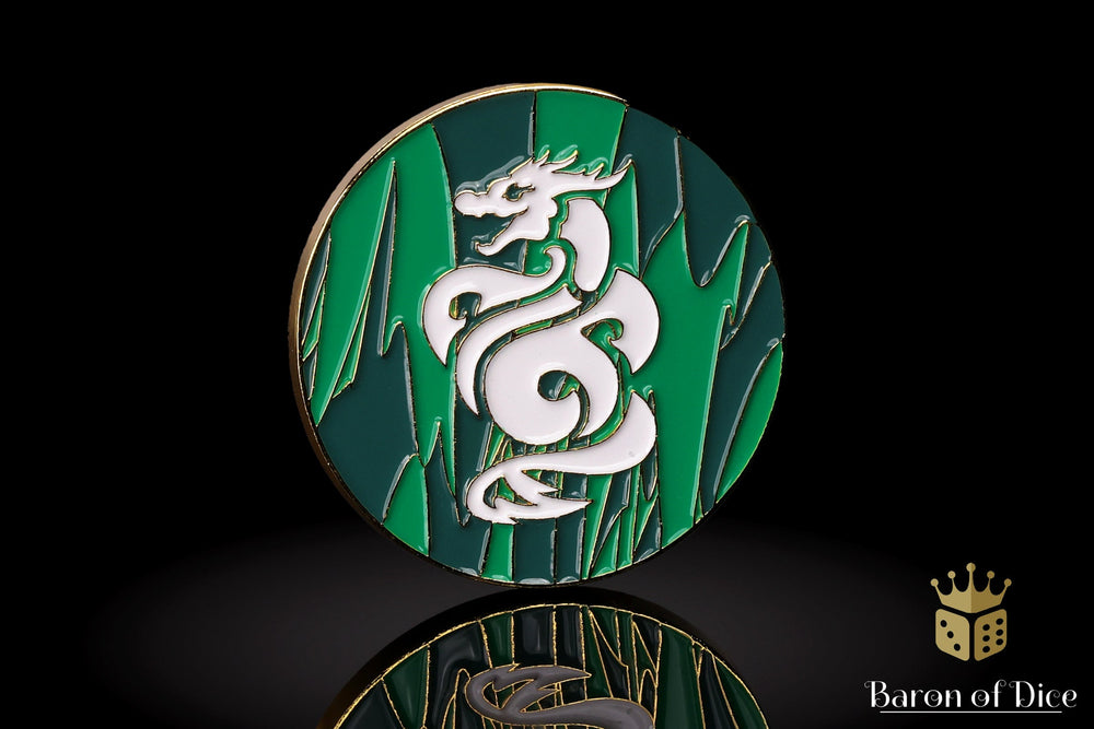 Metal Combat Gauge | Baron Coin��� Compatible | Jade Dragon (ONLINE ORDER ONLY)