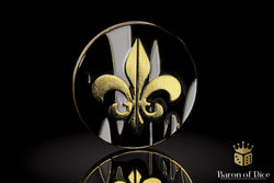 Fleur De Lis | Heritage | Metal Combat Gauge | Baron Coin™ Compatible (ONLINE ORDER ONLY)