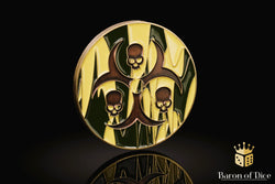 Diseased | Wargaming & Datasheet Box | Baron's Coin��� Compatible (ONLINE ORDER ONLY)