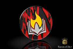 Scorched Book | Wargaming & Datasheet Box | Baron's Coin��� Compatible (ONLINE ORDER ONLY)