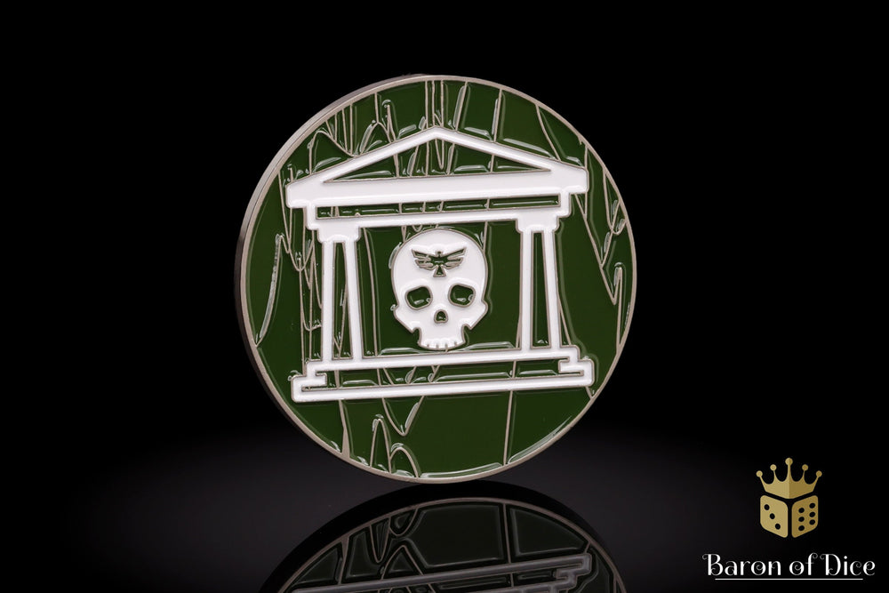 Military Gate | Wargaming & Datasheet Box | Baron's Coin��� Compatible (ONLINE ORDER ONLY)