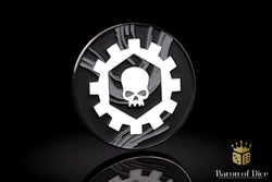 Iron Cog | Wargaming & Datasheet Box | Baron's Coin��� Compatible (ONLINE ORDER ONLY)