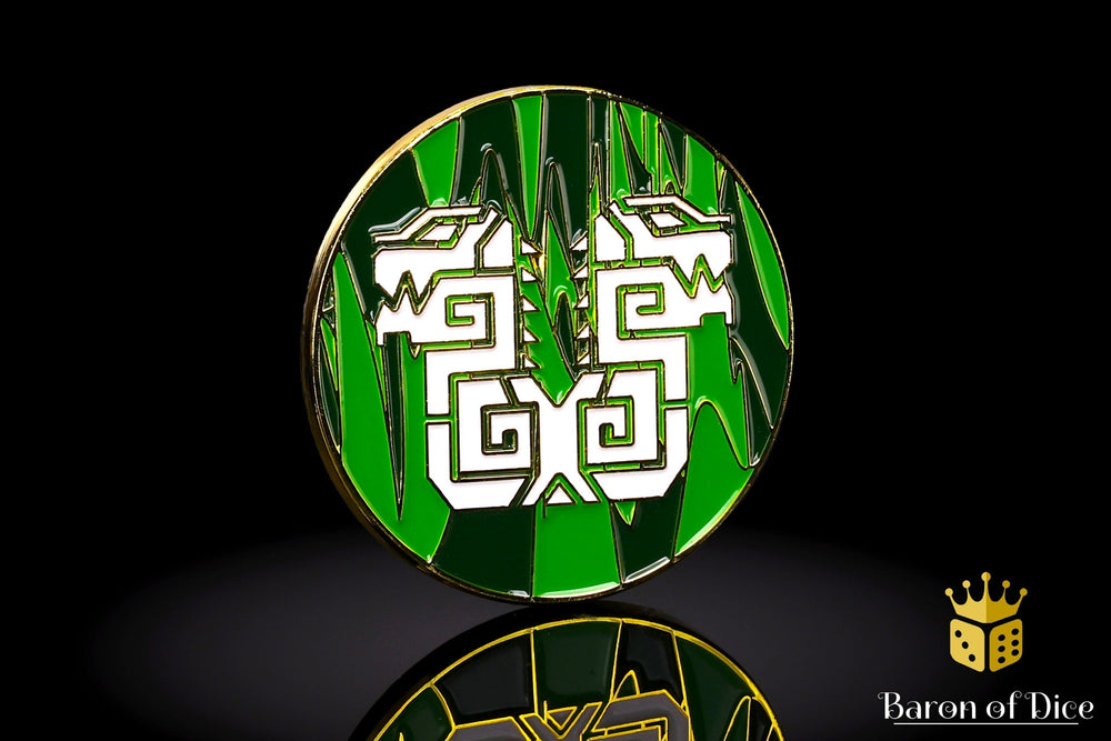 40mm Baron's Coin��� | Twin Headed Lizard (ONLINE ORDER ONLY)