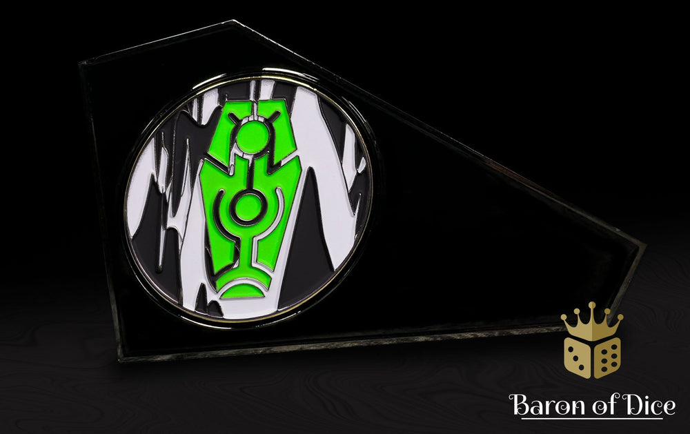 Green Coffin | Metal Combat Gauge | Baron Coin™ Compatible (ONLINE ORDER ONLY)