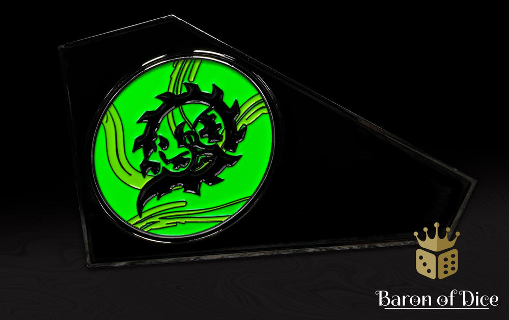 Metal Combat Gauge | Baron Coin��� Compatible | Warmachine: Cryx (ONLINE ORDER ONLY)