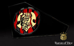 Metal Combat Gauge | Baron Coin��� Compatible | Warmachine: Old Umbrey (ONLINE ORDER ONLY)