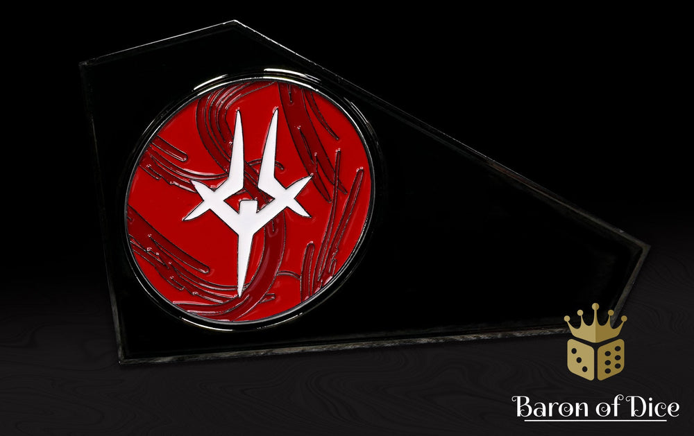 Metal Combat Gauge | Baron Coin��� Compatible | Warmachine: Infernals (ONLINE ORDER ONLY)