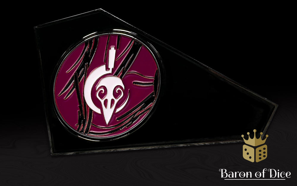 Metal Combat Gauge | Baron Coin��� Compatible | Warmachine: Grymkin (ONLINE ORDER ONLY)