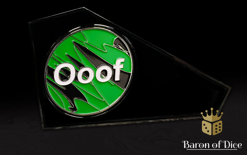 Metal Combat Gauge | Baron Coin��� Compatible | Ooof | Green (ONLINE ORDER ONLY)