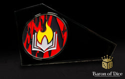 Metal Combat Gauge | Baron Coin��� Compatible | Scorched Book (ONLINE ORDER ONLY)
