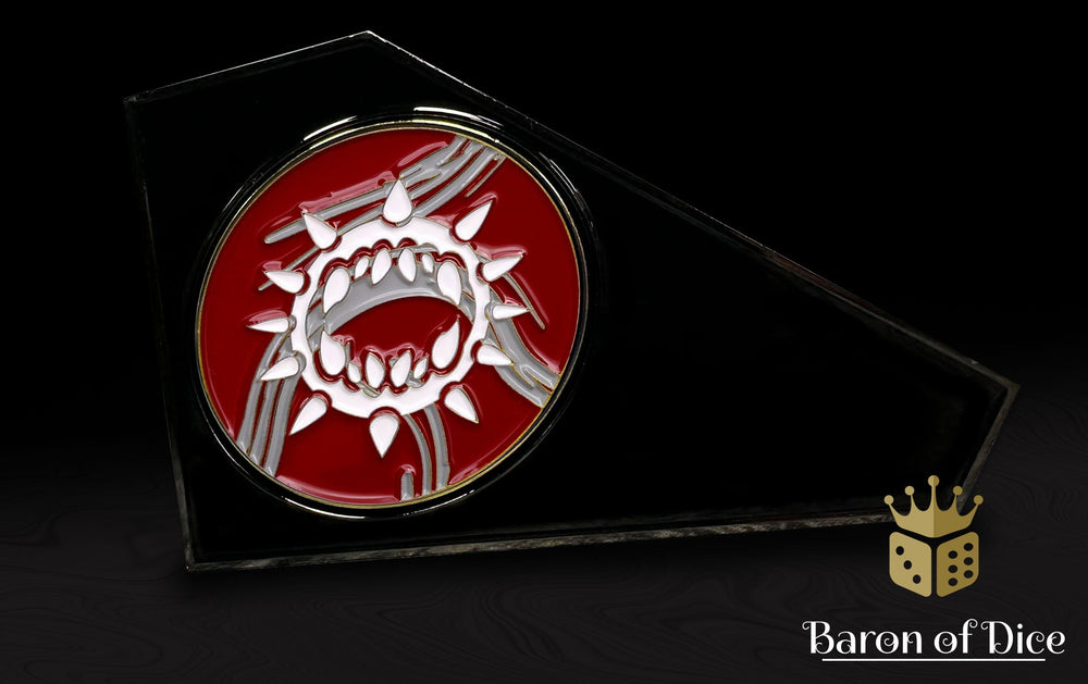 Metal Combat Gauge | Baron Coin��� Compatible | Carnage | Red (ONLINE ORDER ONLY)