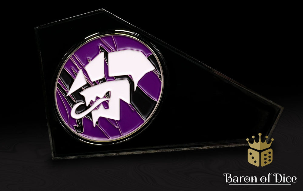 Metal Combat Gauge | Baron Coin��� Compatible | Alien | Purple (ONLINE ORDER ONLY)