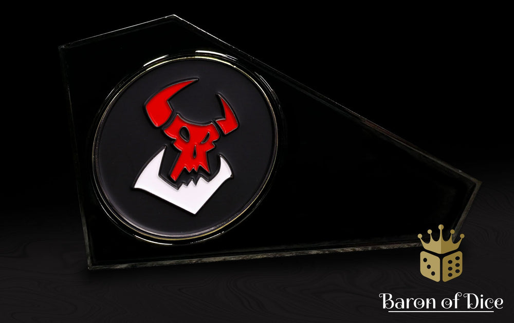 Metal Combat Gauge | Baron Coin��� Compatible | Black Orc (ONLINE ORDER ONLY)