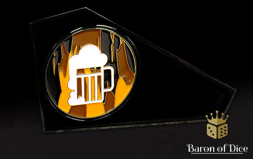 Metal Combat Gauge | Baron Coin��� Compatible | Beer Mug (ONLINE ORDER ONLY)