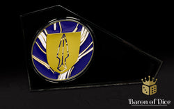 Metal Combat Gauge | Baron Coin��� Compatible | Trench Crusade: New Antioch (ONLINE ORDER ONLY)