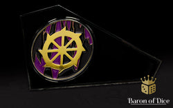 Metal Combat Gauge | Baron Coin��� Compatible | Trench Crusade: Trench Pilgrims (ONLINE ORDER ONLY)