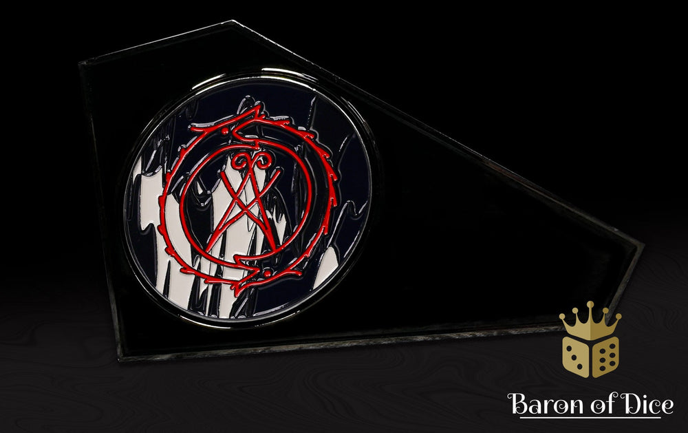 Court of The Seven Serpents | Trench Crusade | Metal Combat Gauge | Baron Coin™ Compatible (ONLINE ORDER ONLY)