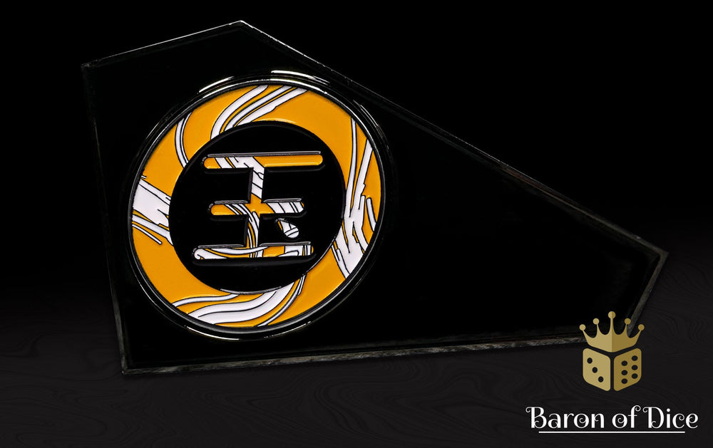 Metal Combat Gauge | Baron Coin��� Compatible | Infinity: Yu Jing (ONLINE ORDER ONLY)